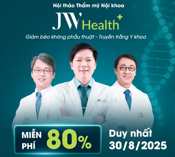 Hội thảo thẩm mỹ nội khoa JW health+
