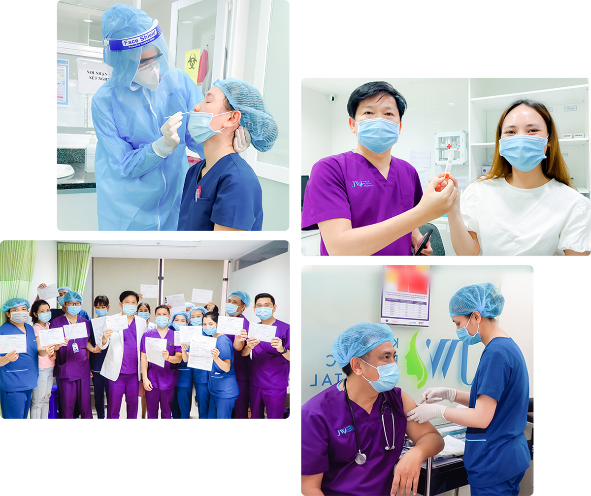 Đội ngũ Bác sĩ Bệnh viện JW Hàn Quốc