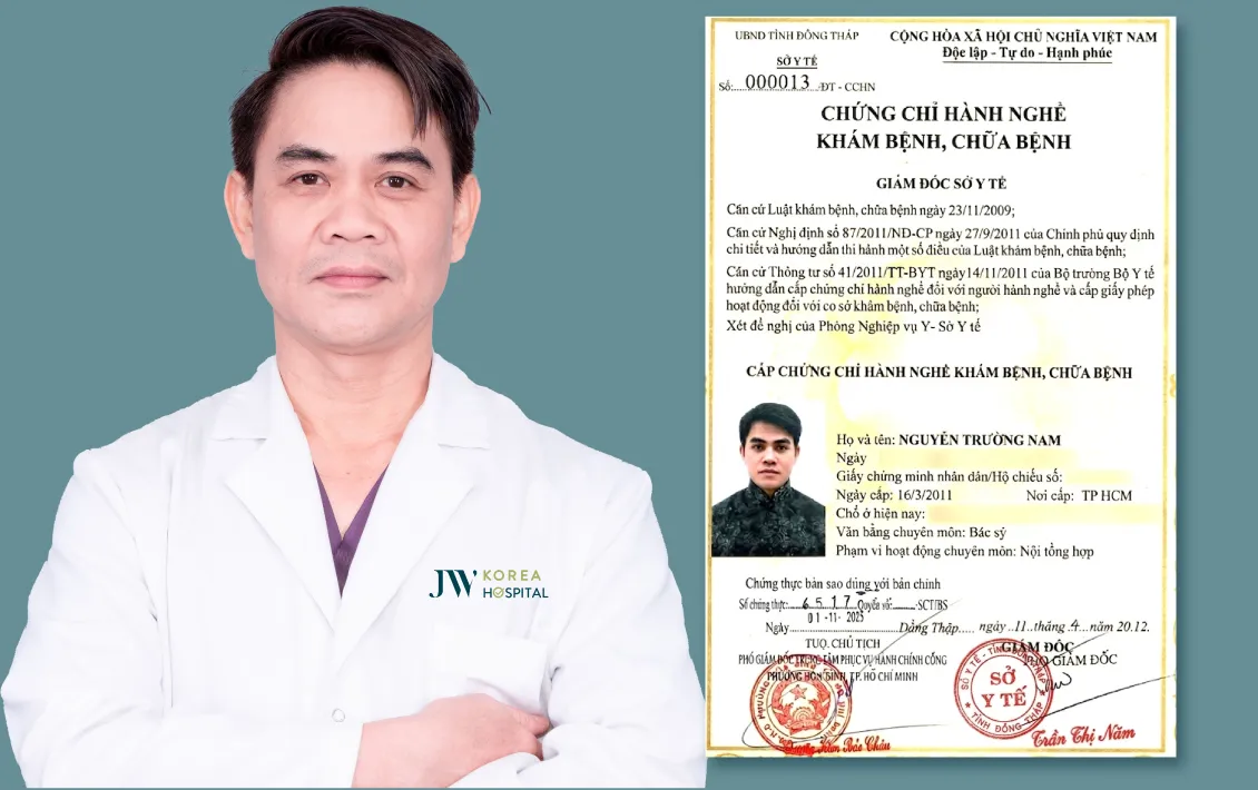 Bác sĩ chuyên khoa I Nguyễn Trường Nam