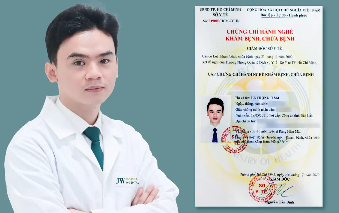Bác sĩ chuyên khoa I Lê Trọng Tâm