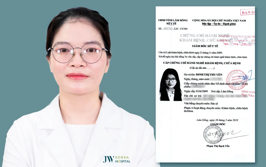 Bác sĩ chuyên khoa I Đinh Thị Thu Yến