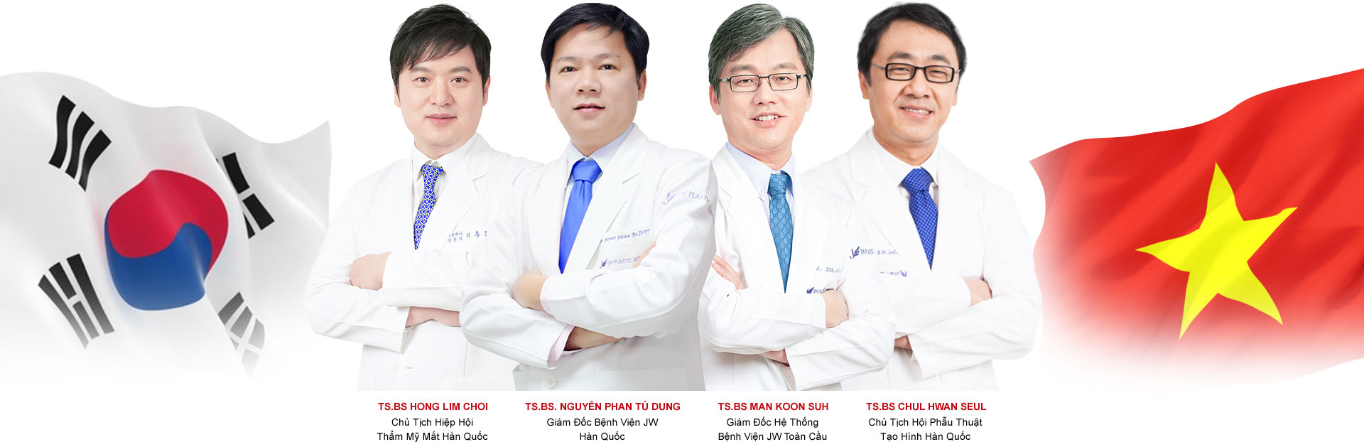 Đội ngũ Bác sĩ Bệnh viện JW Hàn Quốc