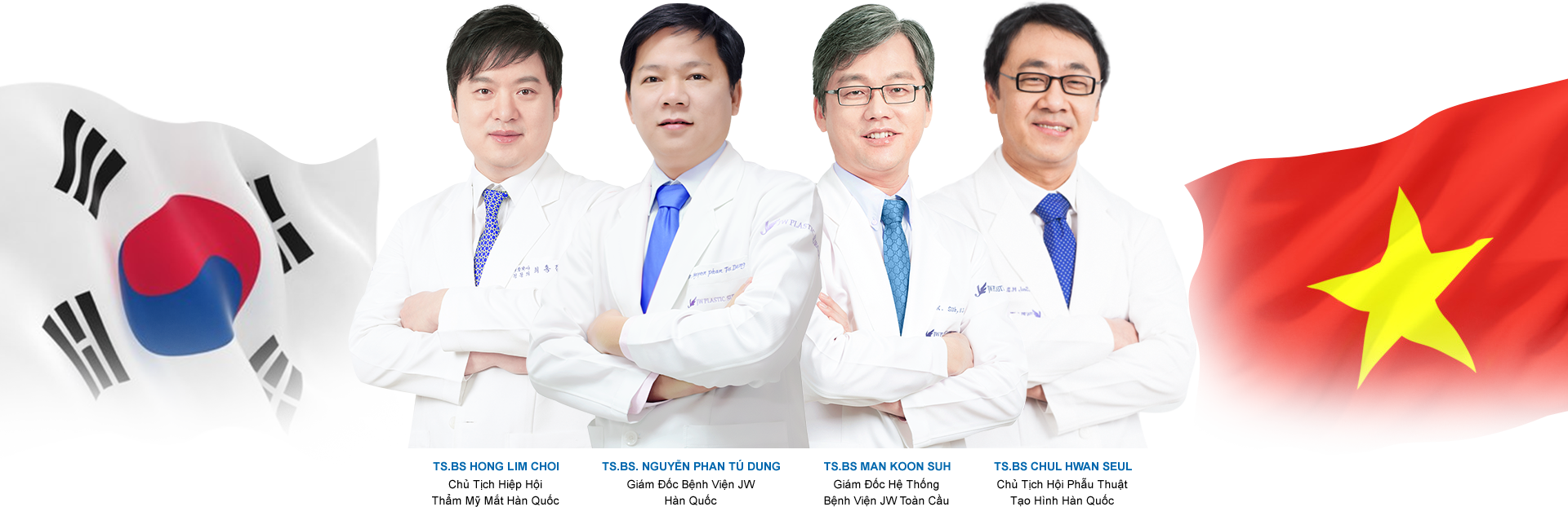 Đội ngũ Bác sĩ Bệnh viện JW Hàn Quốc