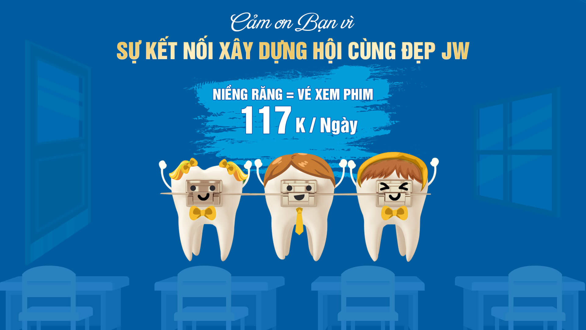 vẽ lại nụ cười