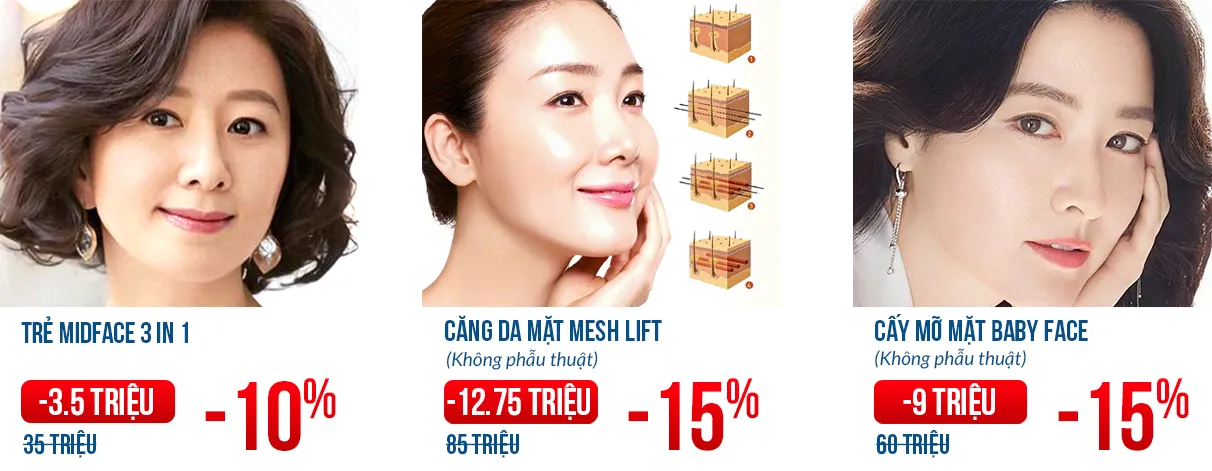 Cải Lão Gương Mặt 3M