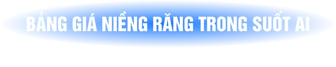 Niền răng trong suốt AI