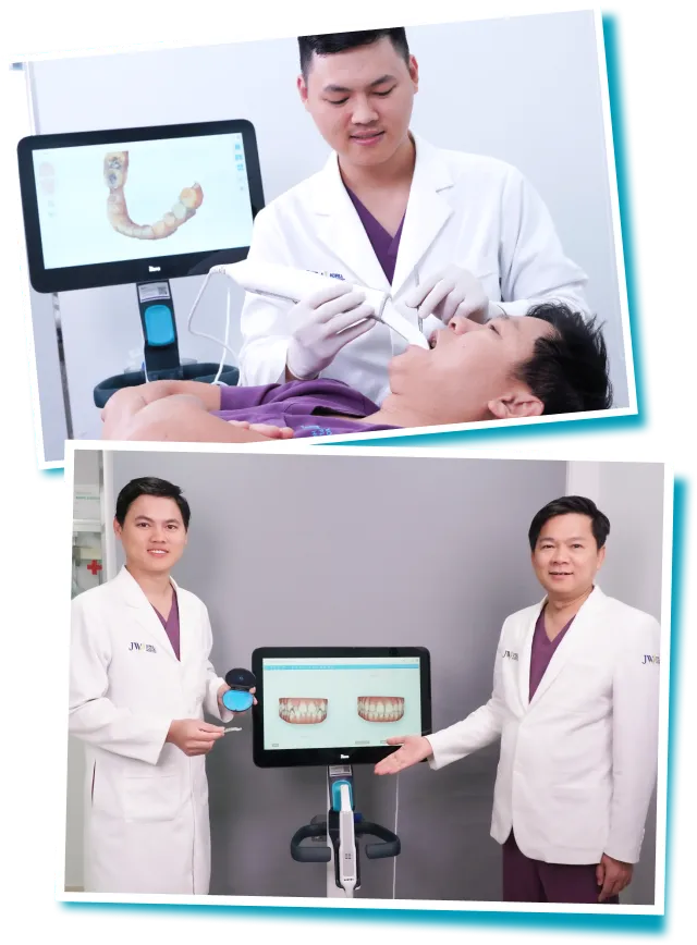 Niền răng trong suốt AI