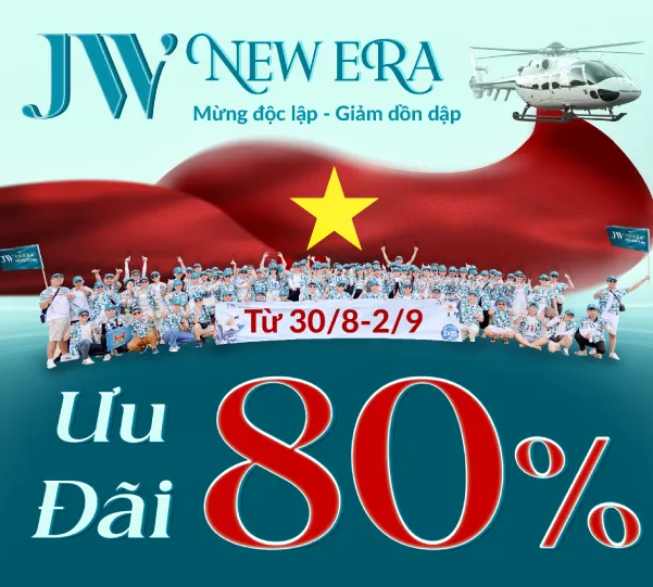 JW ưu đãi đến 80% mừng Độc Lập