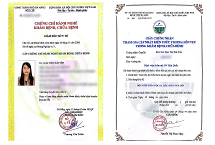 Chứng chỉ hành nghề