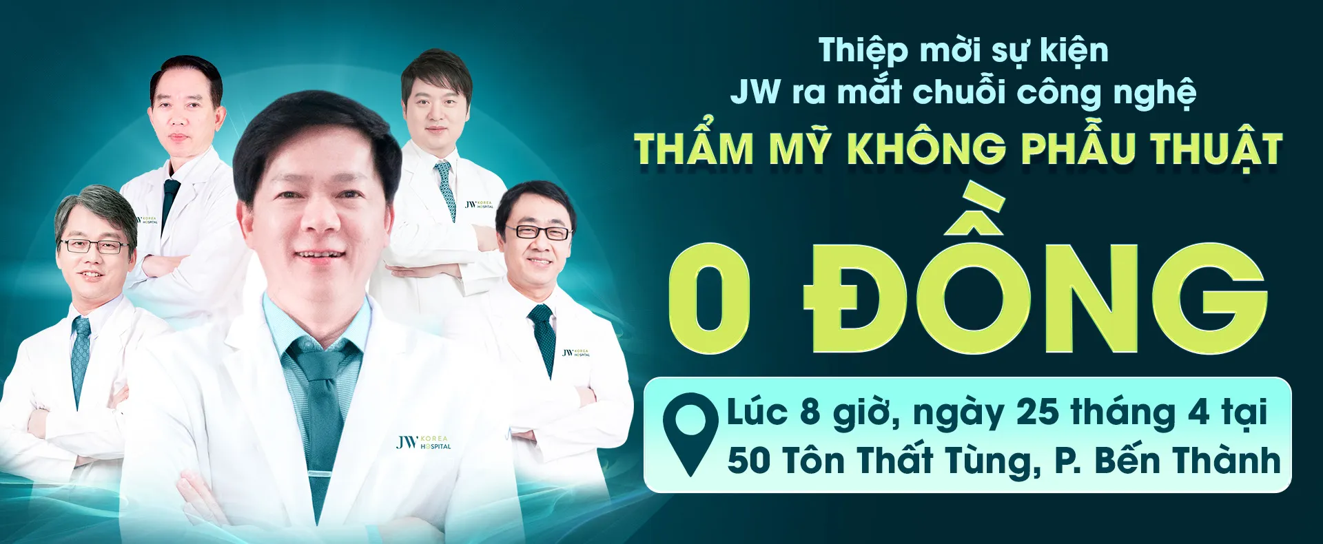 Thư mời cám ơn khách hàng đăng ký sự kiện Thẩm mỹ không phẩu thuật 2026