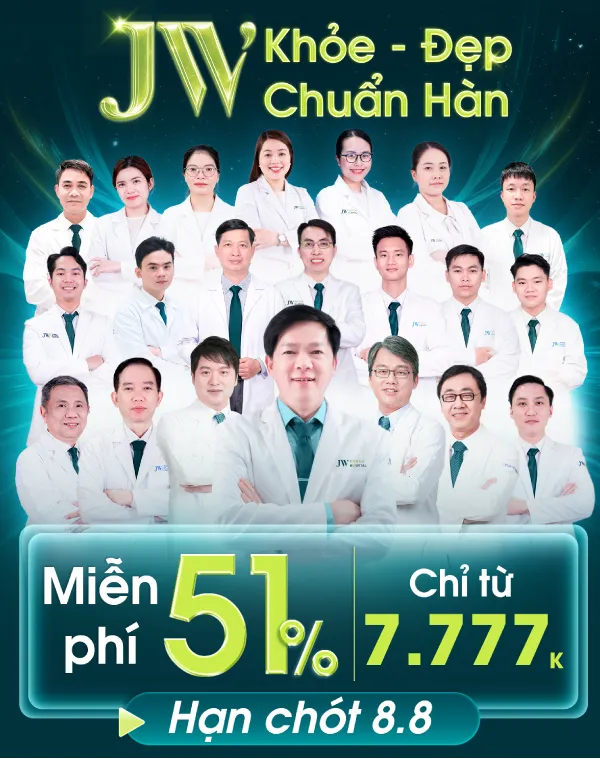 Hình ảnh chính chương trình ưu đãi sinh nhật Bệnh viện JW 2026