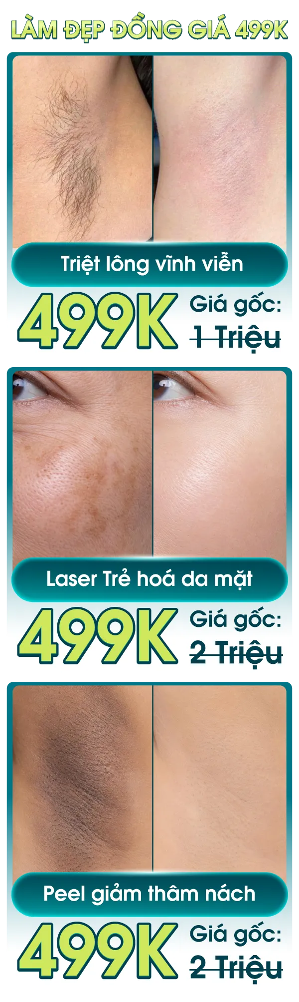 Hình ảnh các vouchers ưu đãi lớn nhất của Bệnh viện JW
