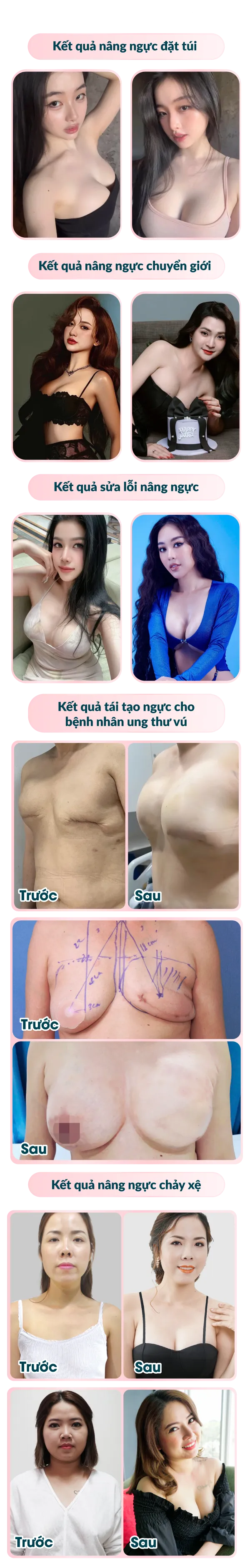 Hình ảnh các khách hàng sau khi sử dụng dịch vụ
