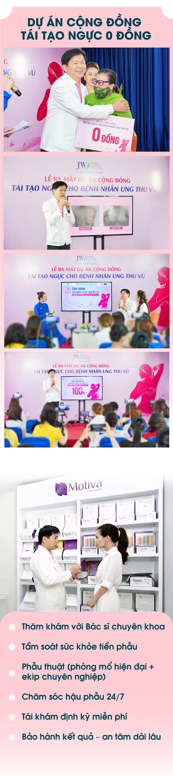 Hình ảnh dự án cộng đồng của bệnh viện JW