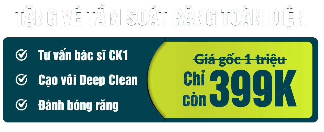 Banner ưu đãi Phủ trắng răng 2026