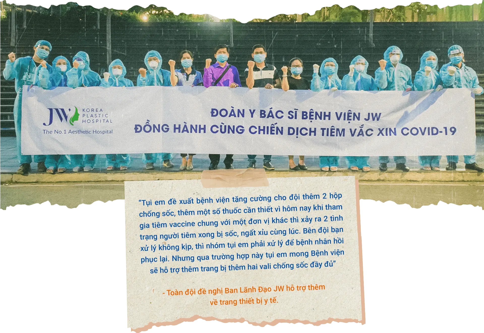 Tự hào chiến sĩ JW