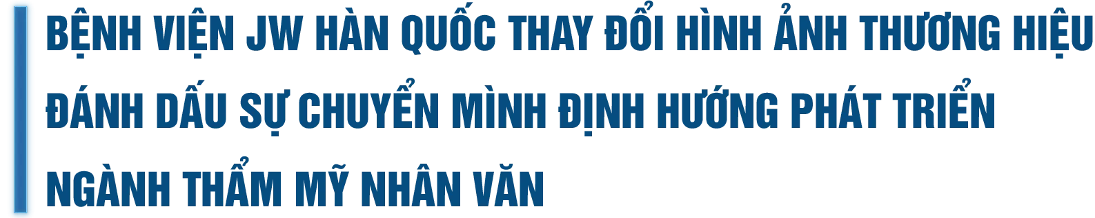 Ý nghĩa Logo Bệnh Viện JW Hàn Quốc