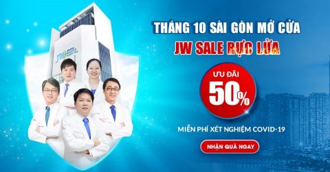 1/10 TP.HCM Mở Cửa, Bệnh Viện JW Ưu Đãi 50% Dịch Vụ Làm Đẹp