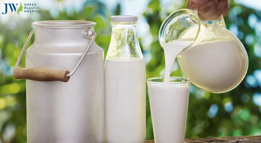 Thành phần của sữa tươi có công dụng gì trong việc làm trắng da