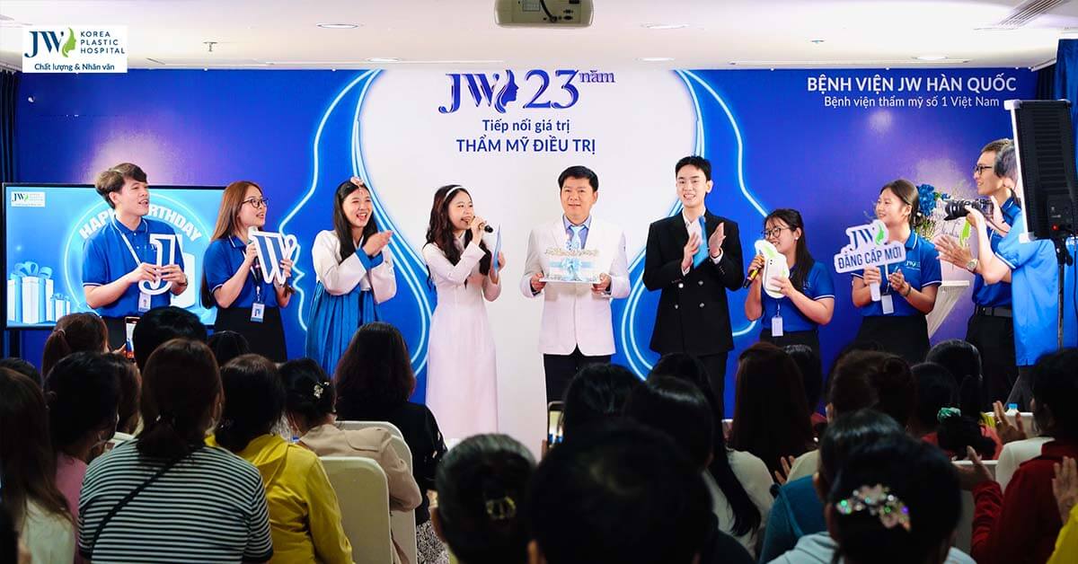Bệnh viện JW 23 năm kiên trì THẨM MỸ ĐIỀU TRỊ và NÂNG CAO vị thế THẨM MỸ VIỆT trên Bản đồ Y khoa Thế giới