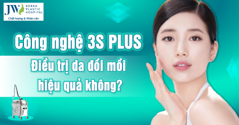 Da đồi mồi cải thiện hoàn toàn khi điều trị công nghệ 3S PLUS tại JW