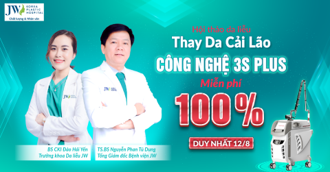 Hội thảo da liễu: thay da cải lão với Công Nghệ 3S PLUS độc quyền JW