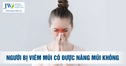 Người bị viêm mũi có được nâng mũi không?