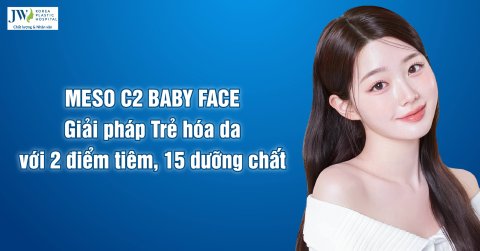 Meso C2: Giải pháp trẻ hóa da với 2 điểm tiêm đưa 15 dưỡng chất tái tạo