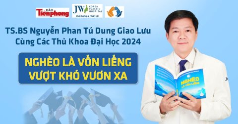65 thủ khoa Đại học gặp gỡ Tiến sĩ, Bác sĩ Tú Dung vượt khó và vẽ tương lai tại Bệnh viện JW