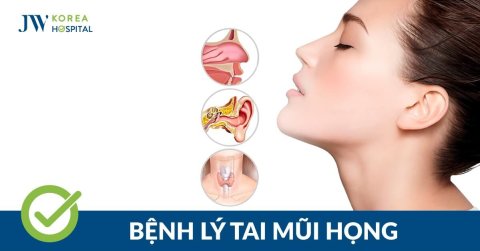 Điều trị các bệnh lý tai mũi họng dứt điểm tại Bệnh viện JW