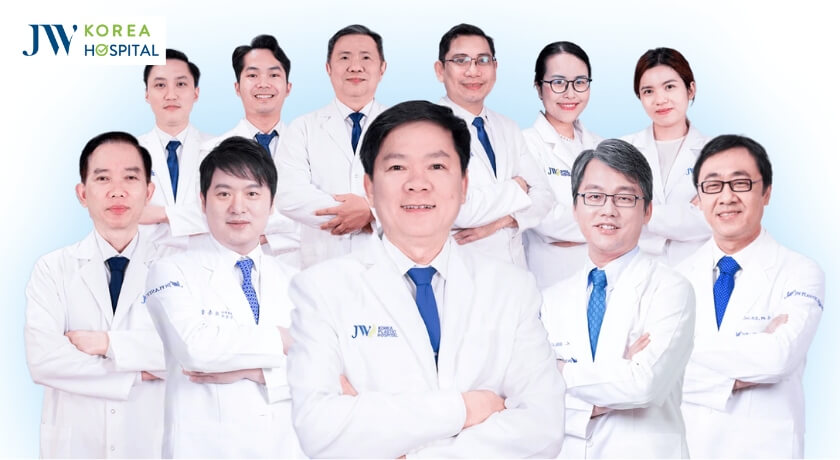 đội ngũ bác sĩ tại Bệnh viện JW