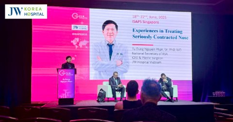 Bác sĩ Tú Dung gây ấn tượng tại ISAPS 2025 với kỹ thuật tái tạo mũi co rút