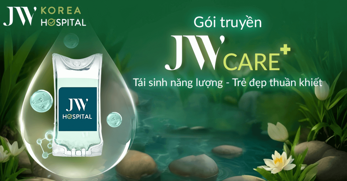 Top 3 gói truyền phục hồi JW Care+ khách hàng lựa chọn nhiều nhất