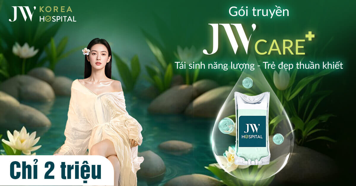 Gói truyền JW Care+ Tái sinh năng lượng – Trẻ đẹp thuần khiết