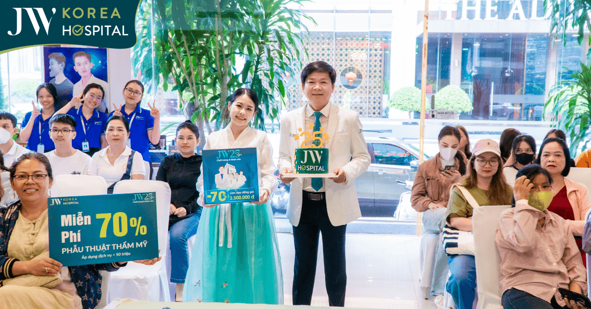 Bệnh viện JW đón lượng khách kỷ lục dịp sinh nhật JW 25 năm