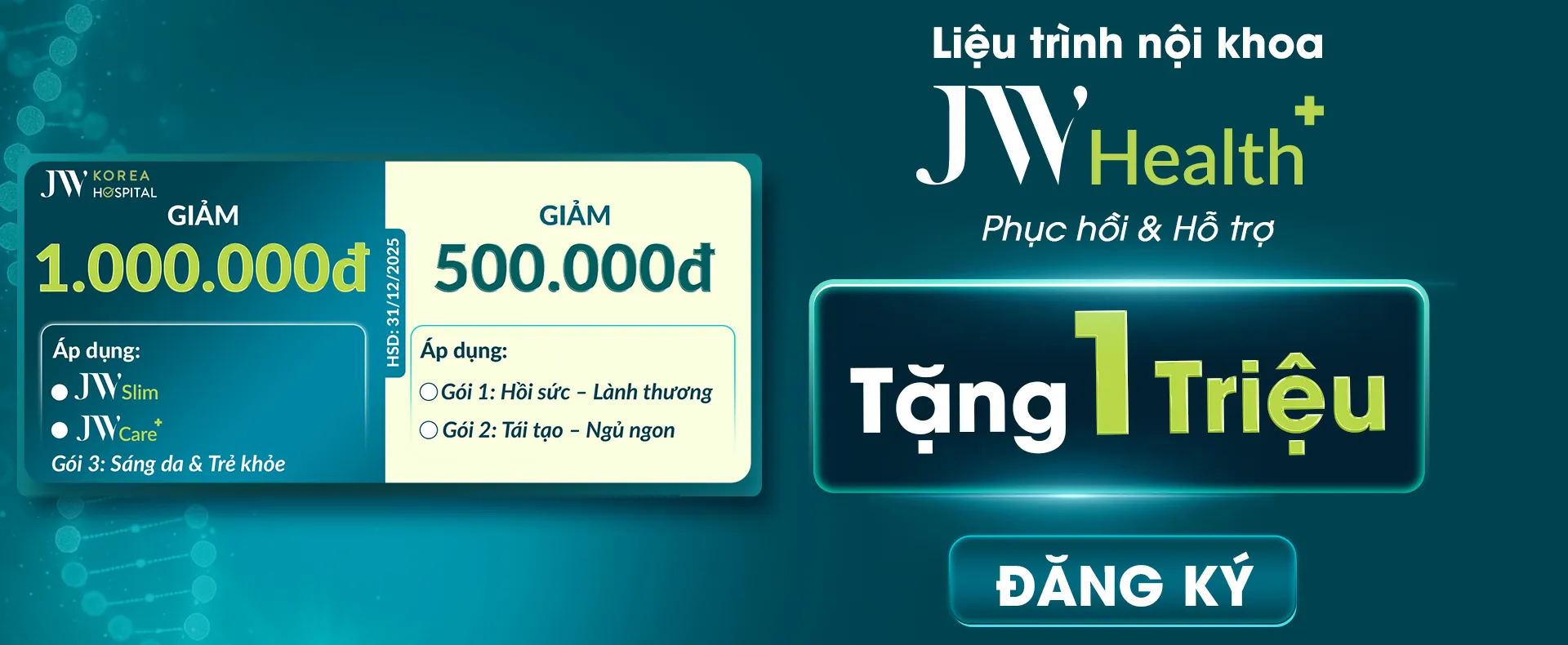 Hội thảo Thẩm Mỹ Nội Khoa JW Health+