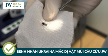 Bệnh nhân Ukraina nghẹt mũi 3 năm được chữa khỏi tại Bệnh viện JW (Việt Nam)