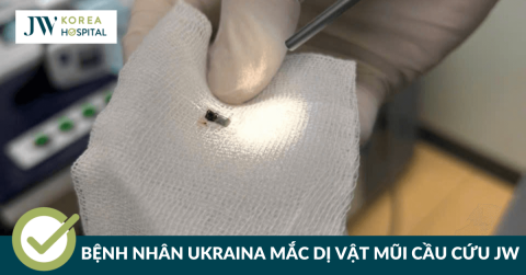 Bệnh nhân Ukraina nghẹt mũi 3 năm được chữa khỏi tại Bệnh viện JW (Việt Nam)