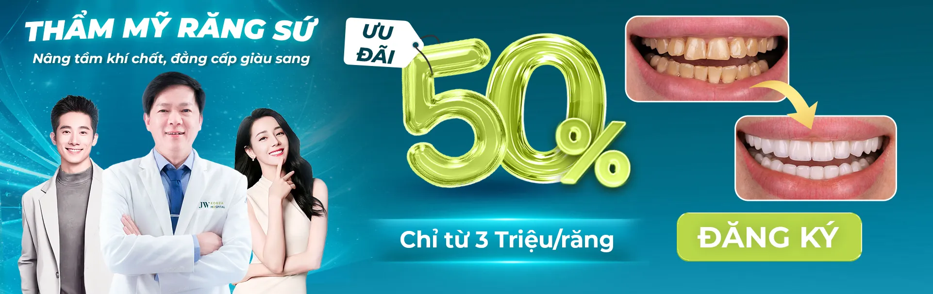 Ưu đãi bọc răng sứ