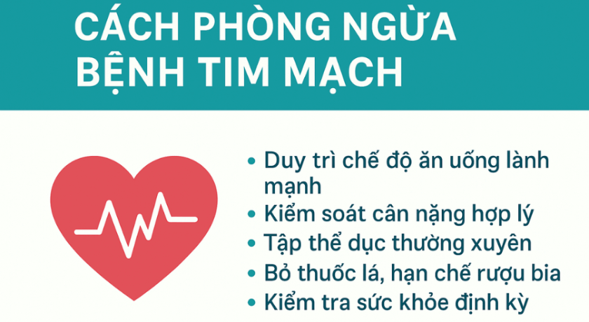 cách phòng ngừa bênh tim mạch