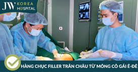 filler tran chau cua co gai e de