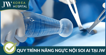 Quy trình nâng ngực nội soi AI an toàn chuẩn Y khoa tại JW