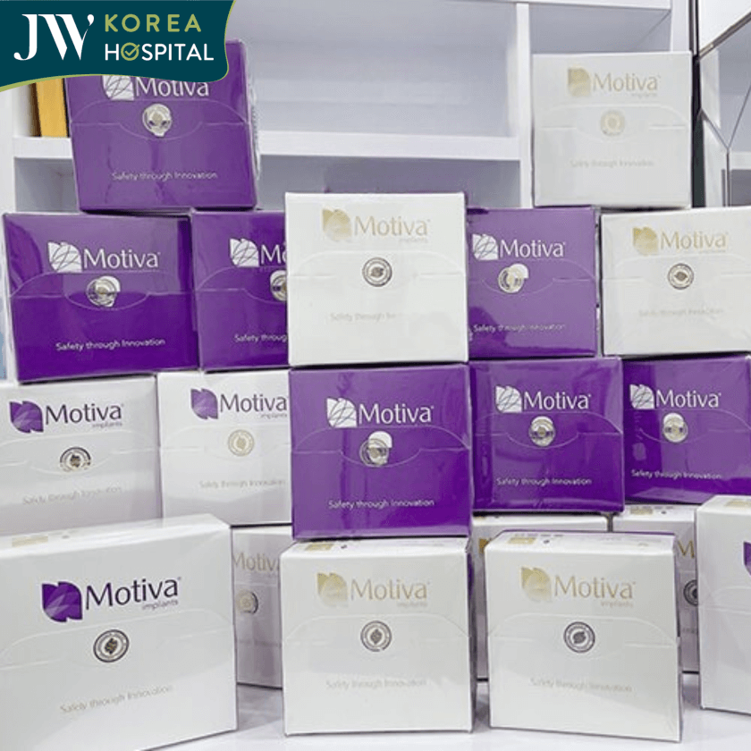 Túi ngực motiva nano chip tại bệnh viện JW 