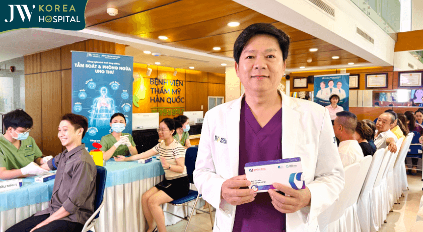 bác sĩ tú dung bệnh viện jw tổ chức xét nghiệm cho toàn nhân viên 