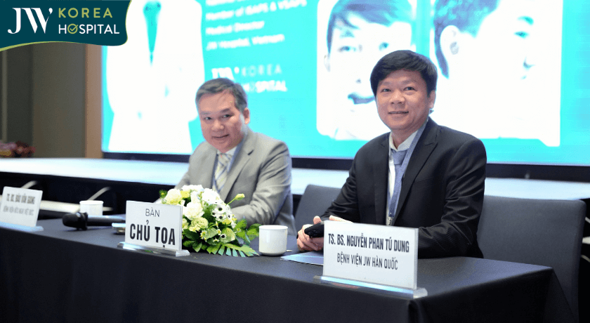 bác sĩ tú dung với vai trò chủ tọa tại buổi HPASS 2025
