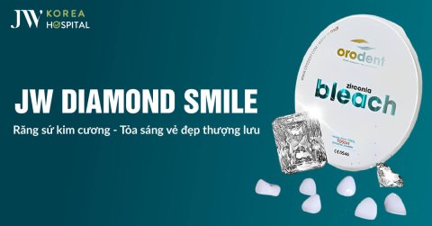 JW DIAMOND SMILE: Dòng Răng Sứ Kim Cương Cao Cấp – Vẻ Đẹp Giới Thượng Lưu