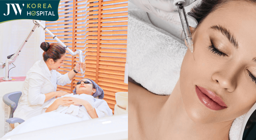 liệu trình trị nám JW Mela+ chuẩn y khoa Hàn Quốc tại JW 