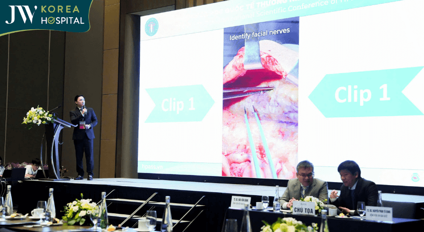 khâu cố định cơ trong căng da mặt smas tại jw