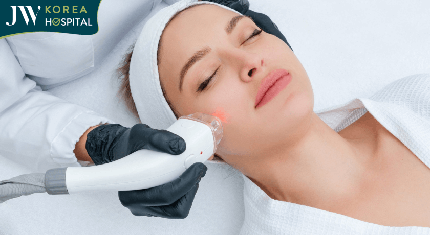 Sử dụng laser cường độ cao tần suất dày có thể gây da mỏng, nhạy cảm