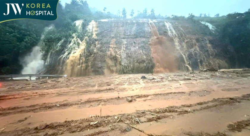 Bão lũ quét qua, nhiều nơi ngập nặng